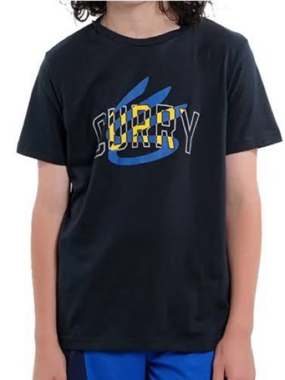 Under Armour YM Curry' Graphic Tee
